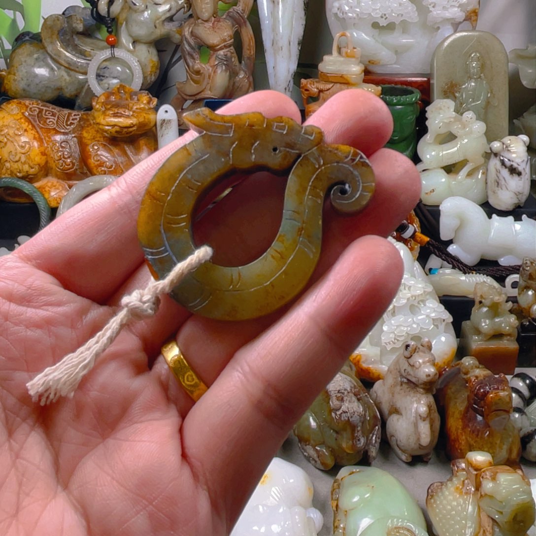 和田玉把件未镶嵌3