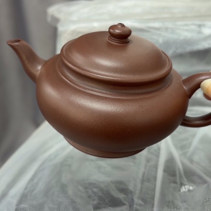 茶壶紫砂宜兴原矿老紫泥200