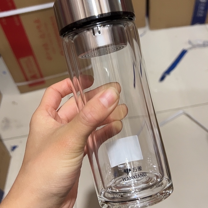 万象时空知了v928玻璃杯340加杯套