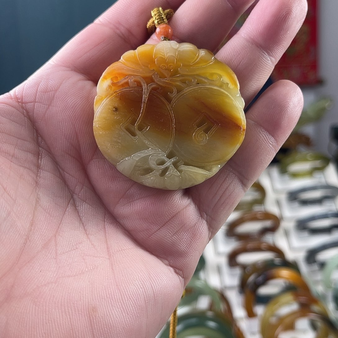 未镶嵌蛇纹石玉手链