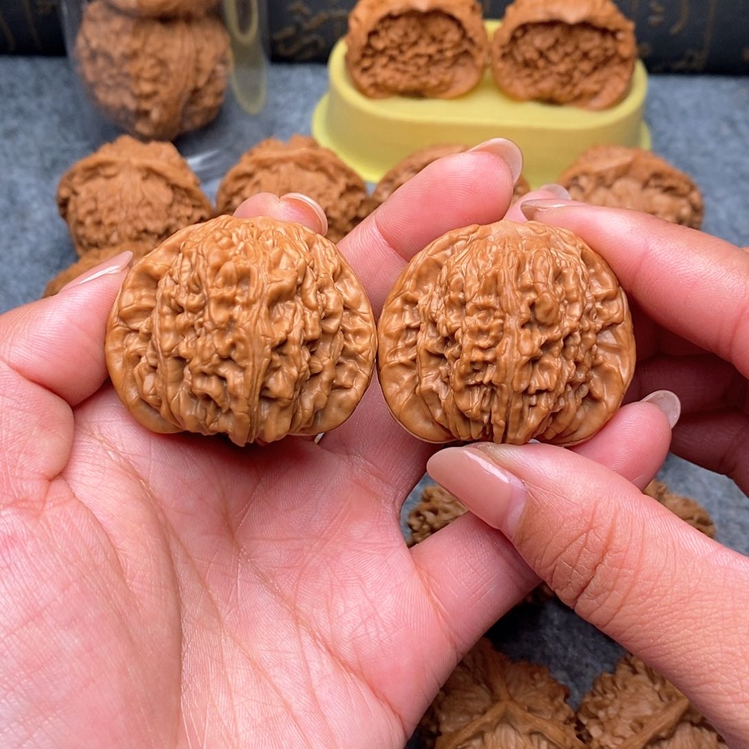 文玩核桃把件四座楼44全