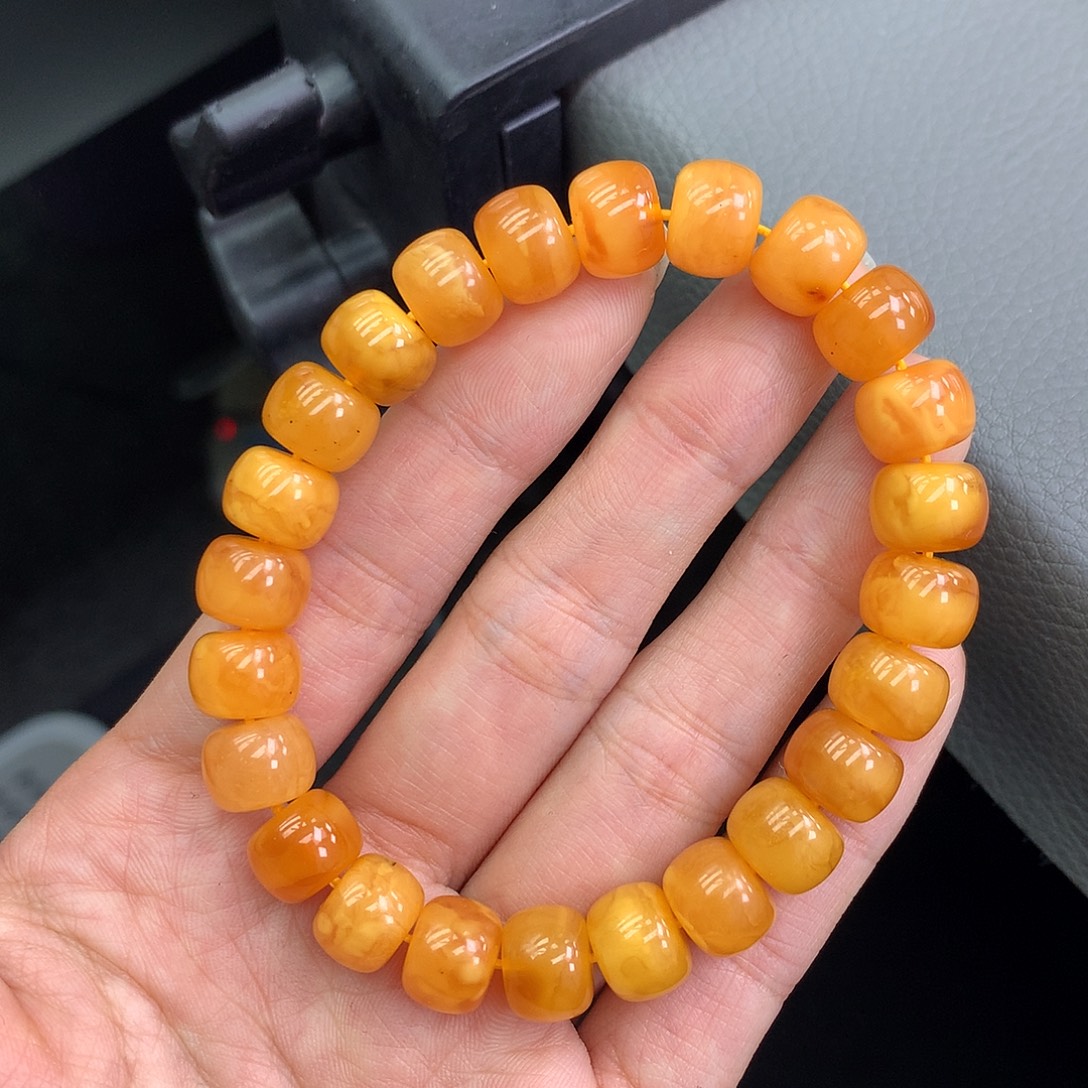 琥珀未镶嵌珠宝奇石10mm➕