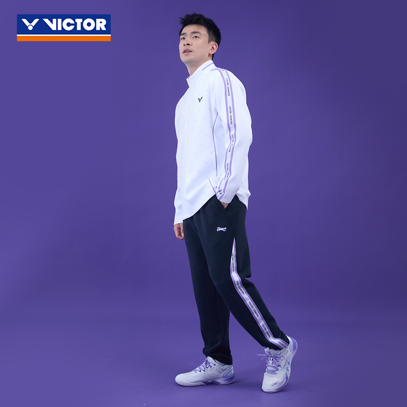 VICTOR/威克多羽毛球服2025郑思维系列商品针织束口长裤P-506ZSW