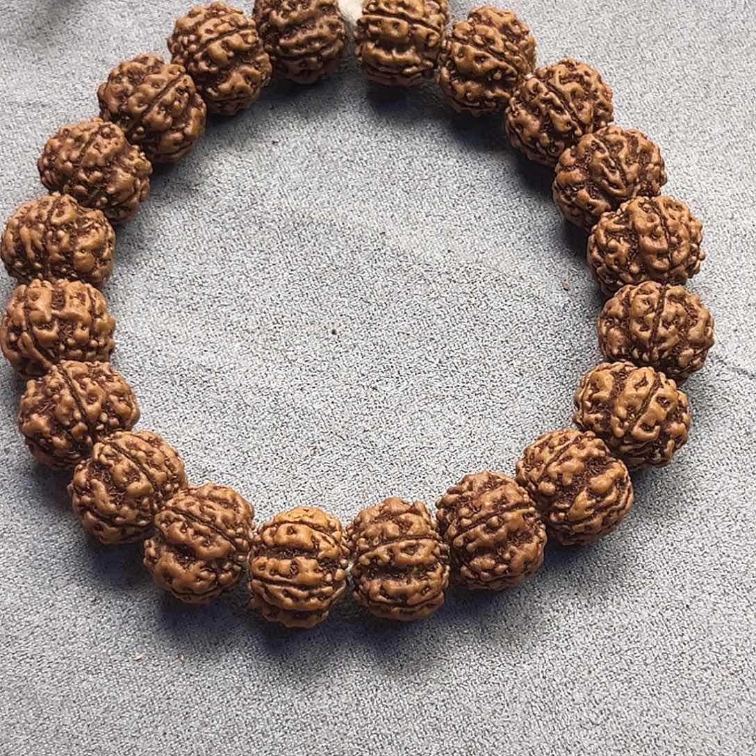 金刚菩提手串梅花红方印单15