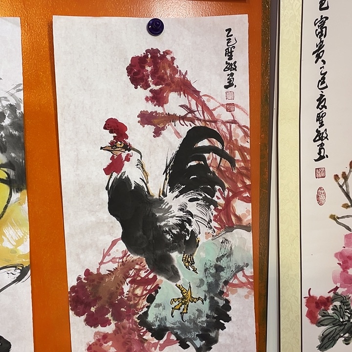 国画张圣敏先生纯手绘作品