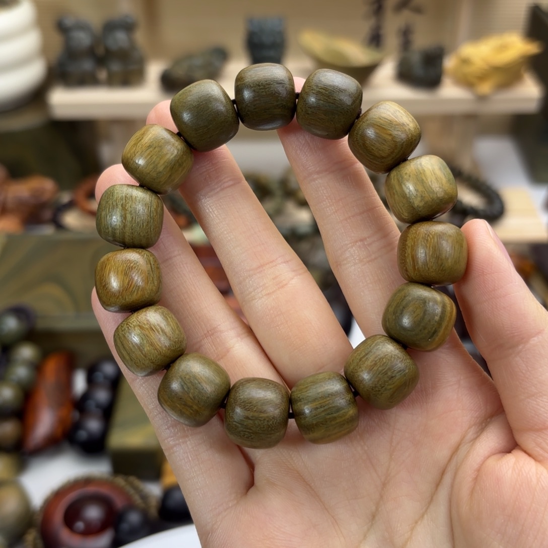 木绿檀1.5老型手串