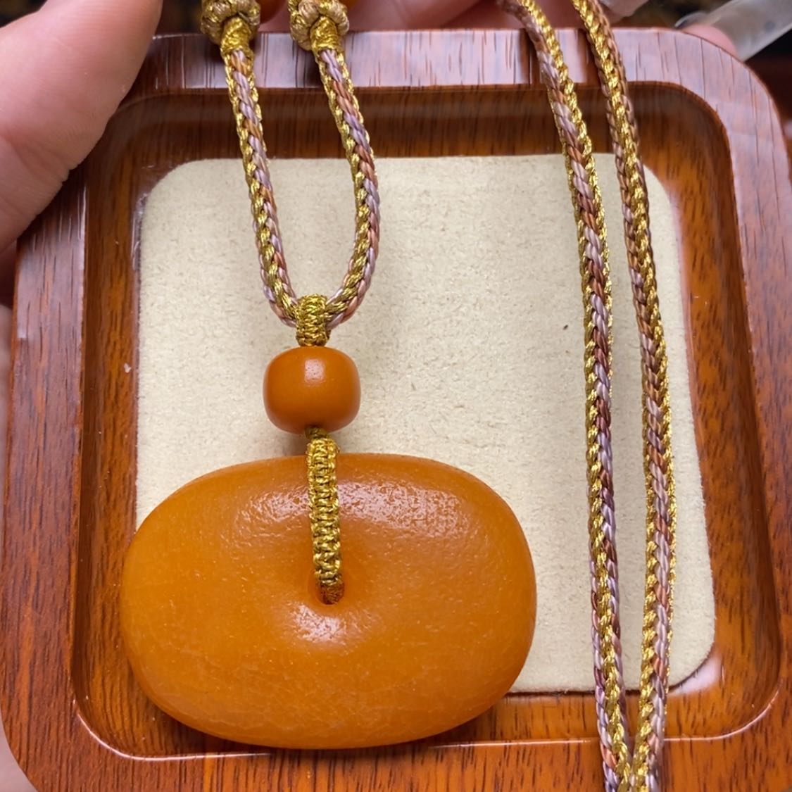 【闪购商品】蜜蜡颈饰未镶嵌项链