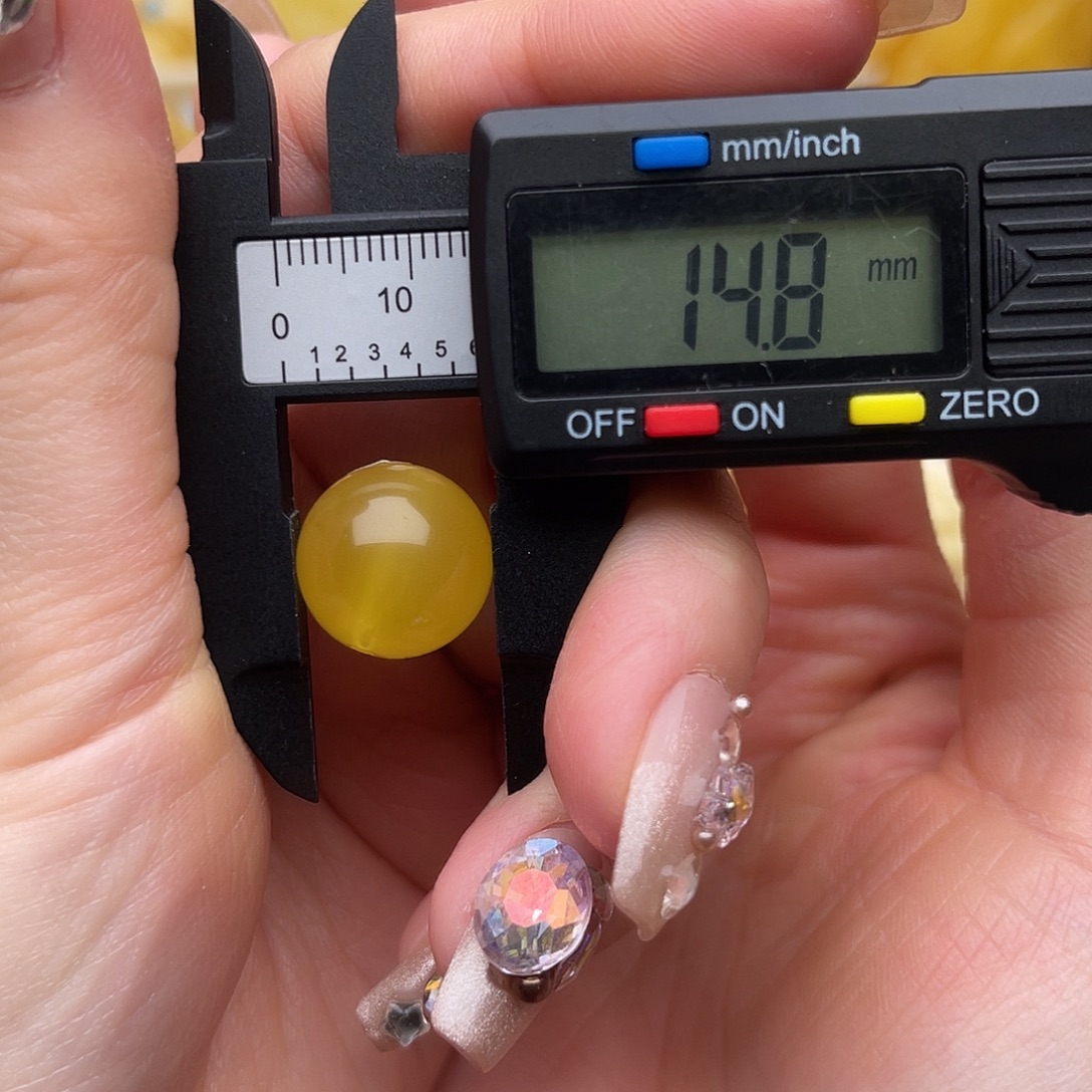 琥珀未镶嵌裸石蜜蜡满蜜圆珠鸽