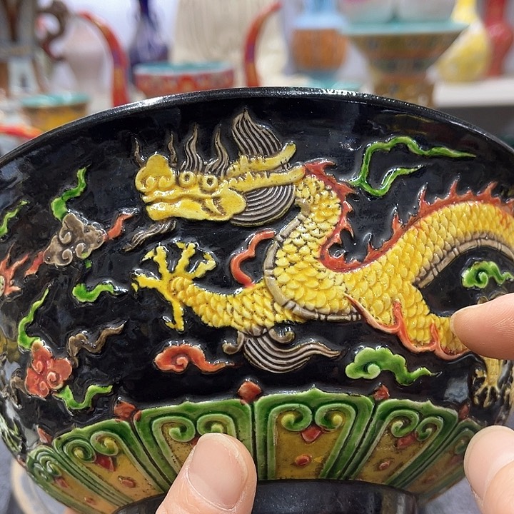 瓷片摆件家居设计风格