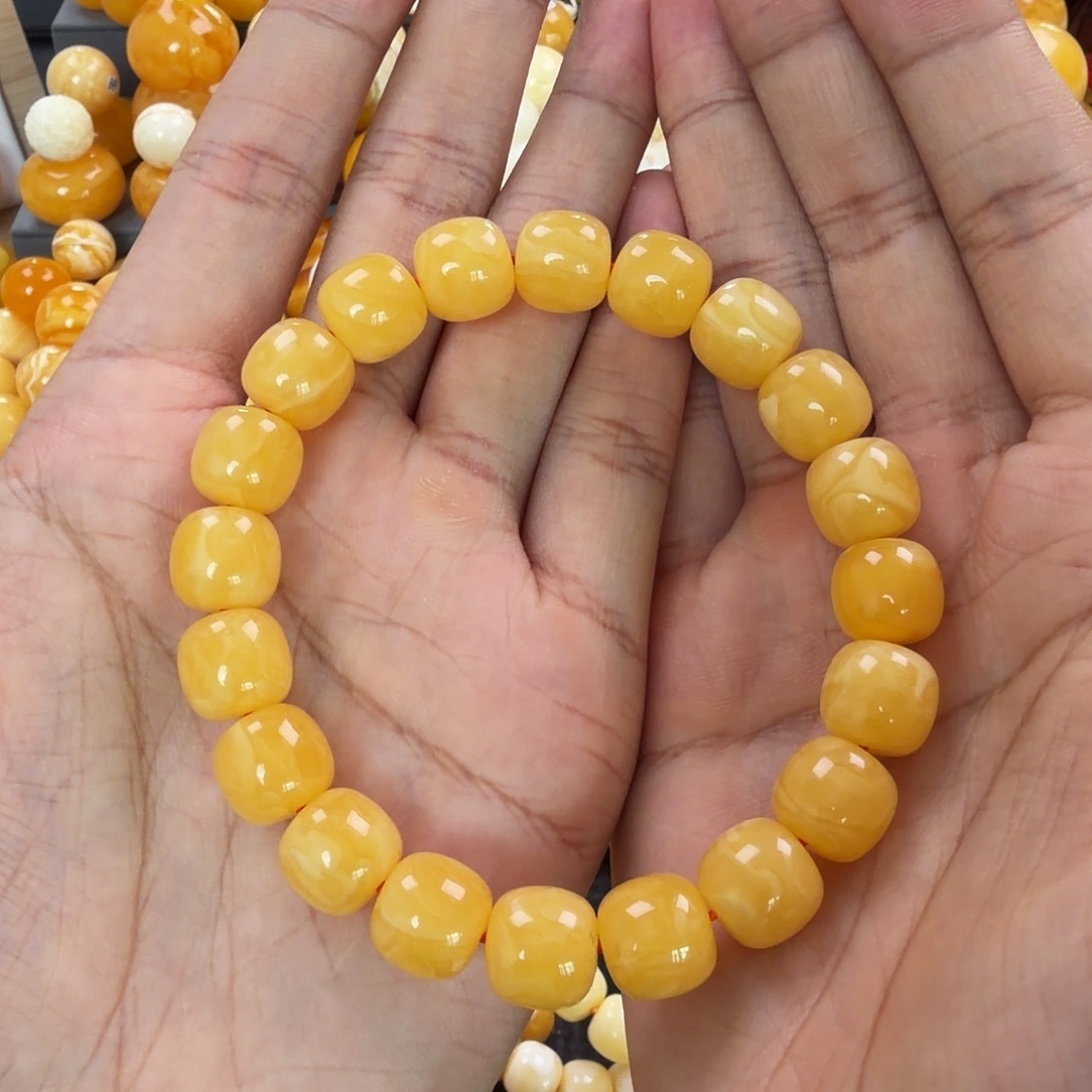 琥珀未镶嵌珠宝奇石12mm同料