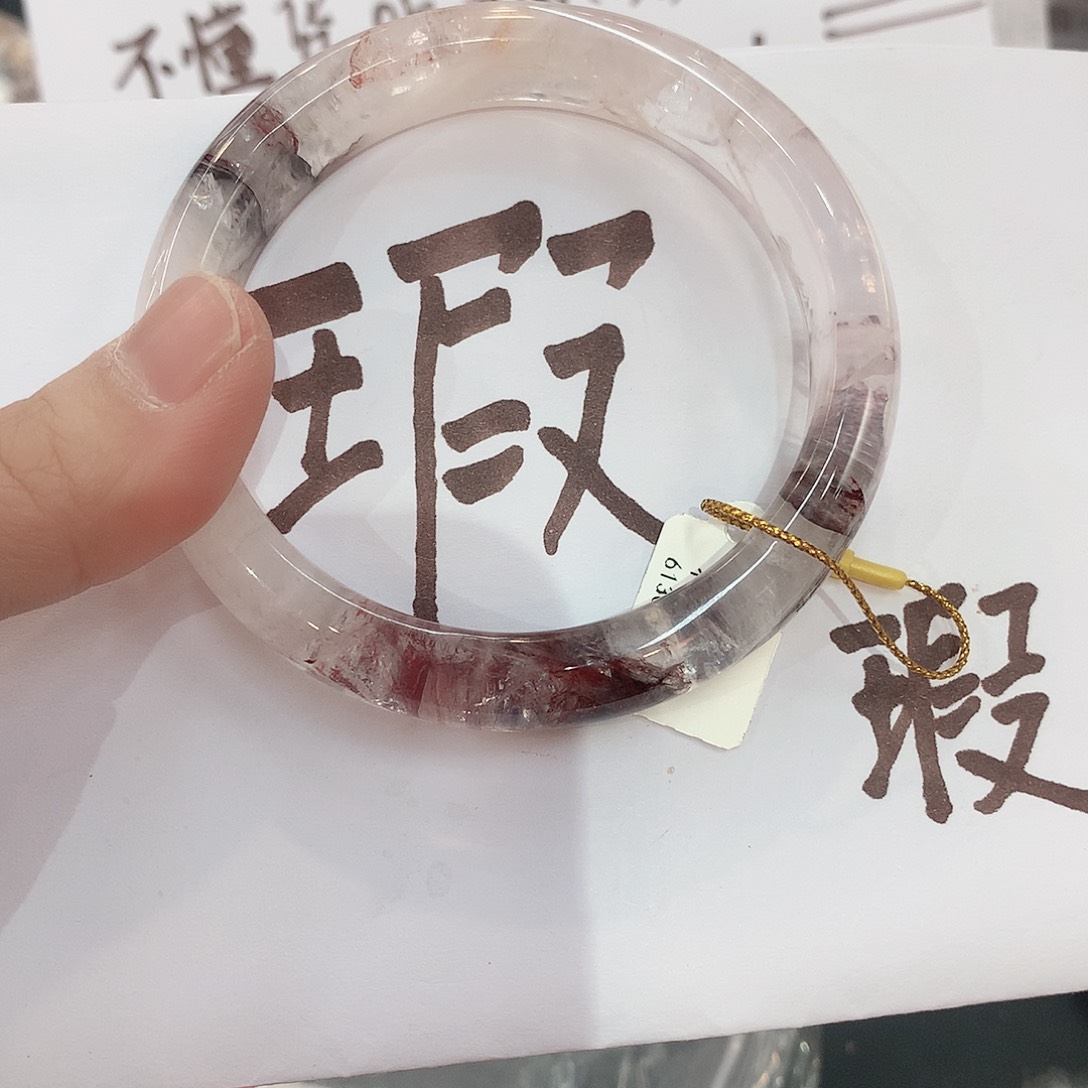 水晶手镯未镶嵌8(60:;:)