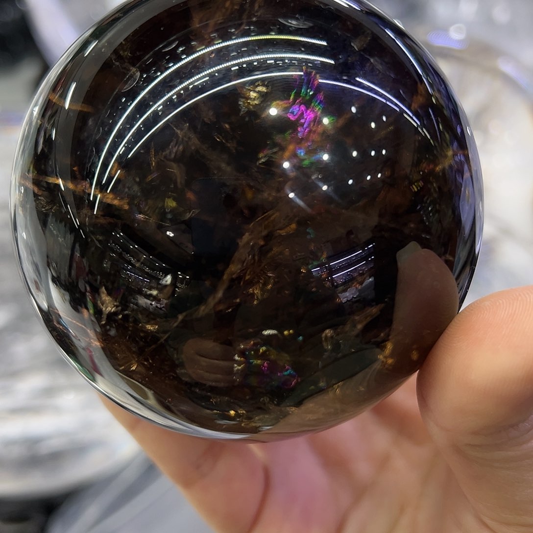 水晶水晶球摆件未镶嵌