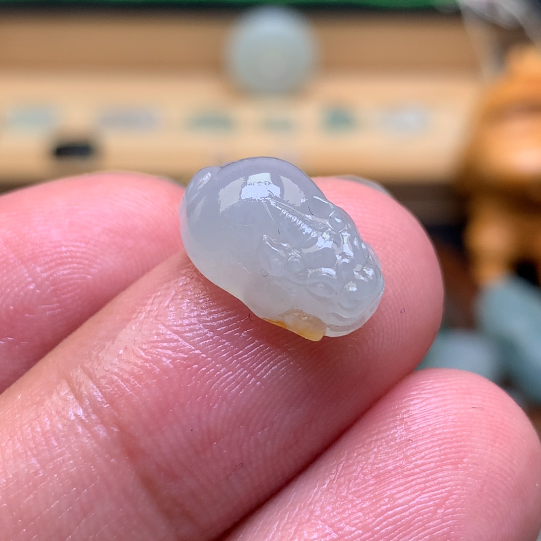 未镶嵌定制翡翠金蟾