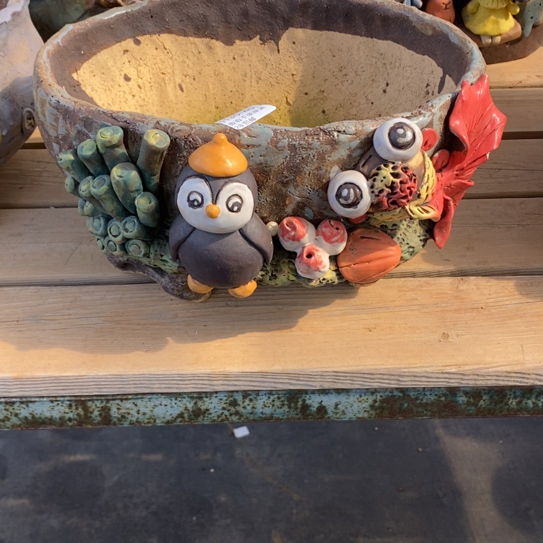 40号多肉盆口径25瑕疵补色