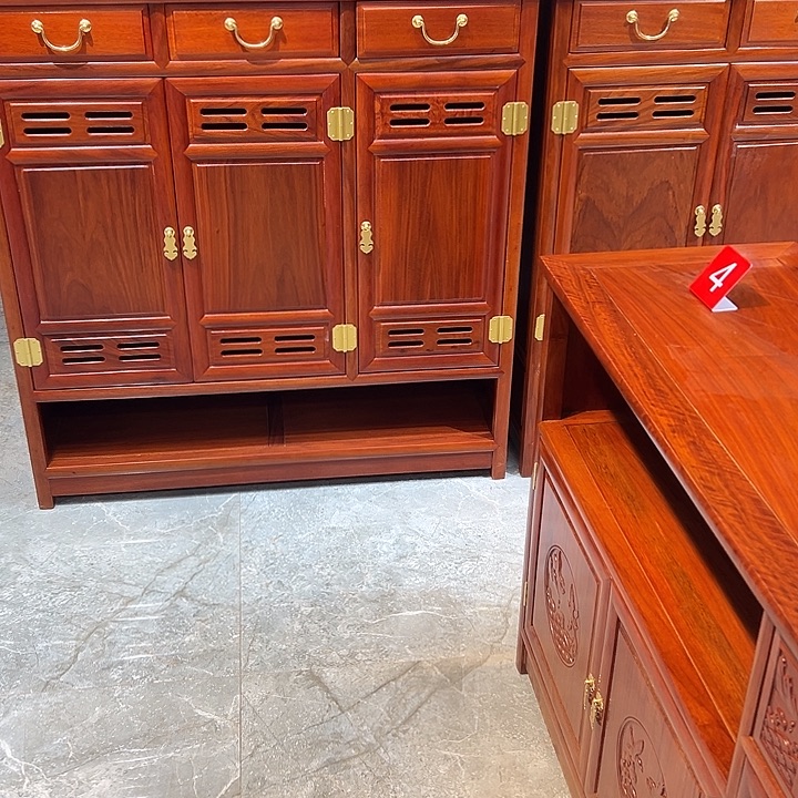 杰***弟储物柜花梨木类鞋柜