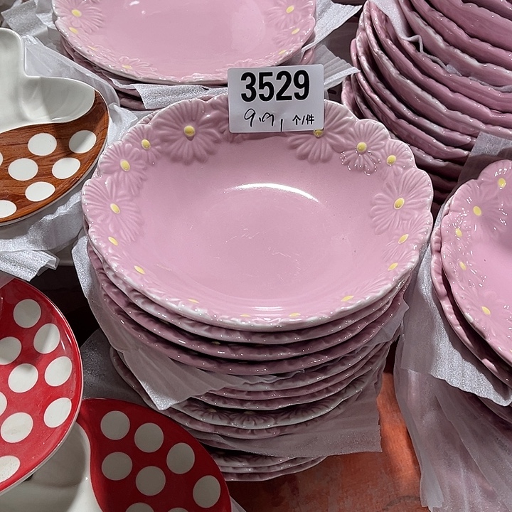 瓷微瑕外贸餐具3529