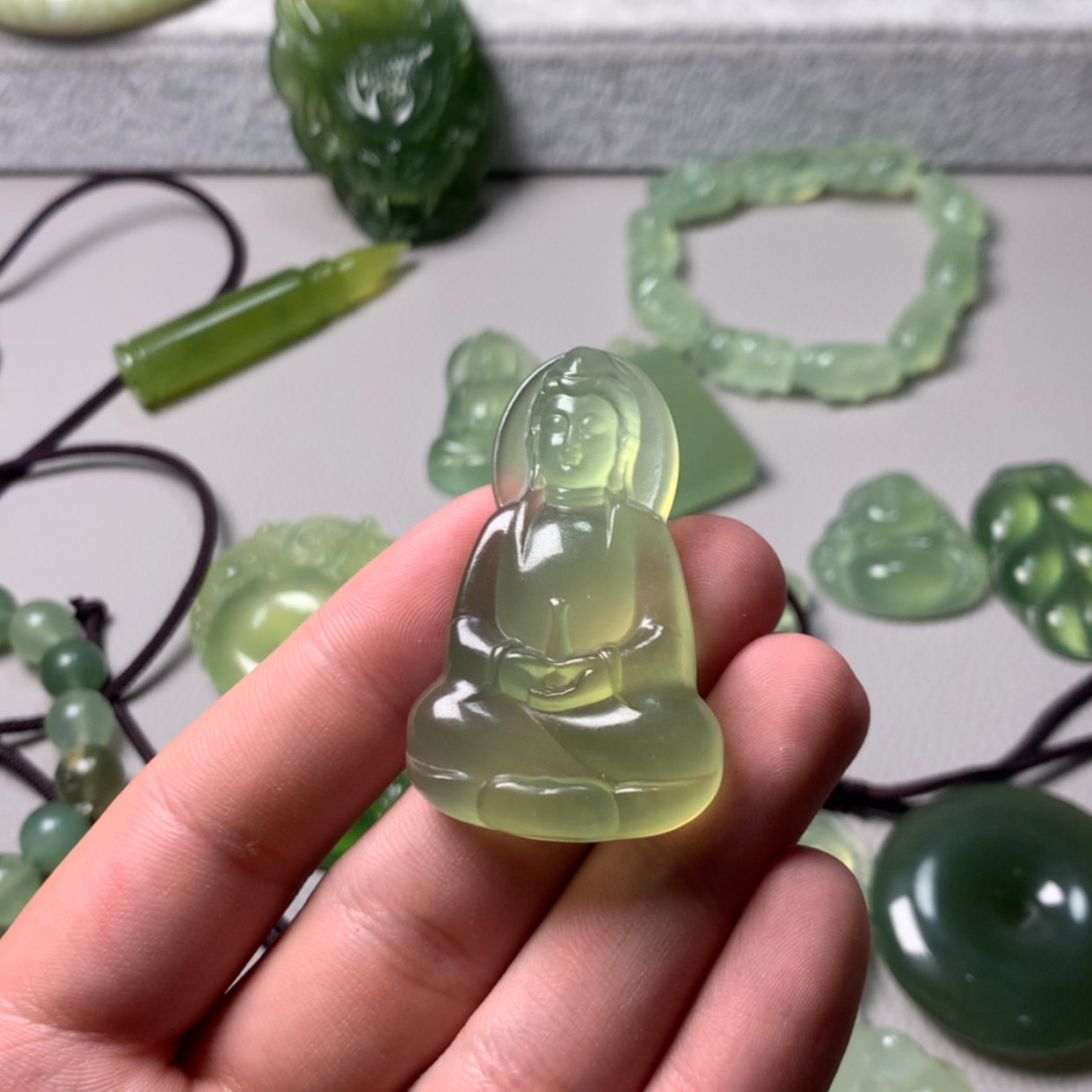 【闪购商品】蛇纹石玉未镶嵌岫玉