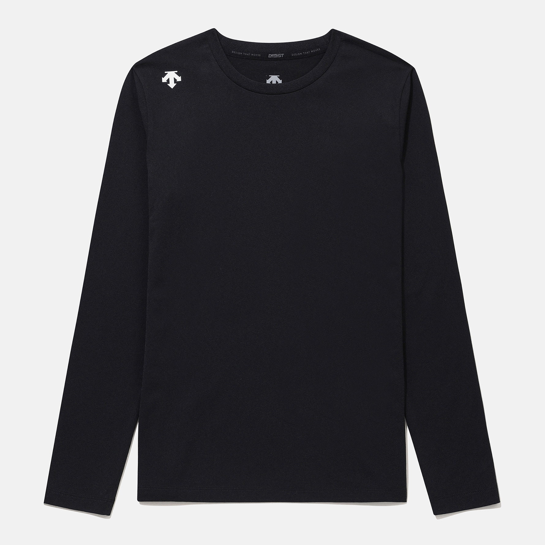 11DESCENTE/迪桑特运动圆领长袖T恤运动舒适UTL72