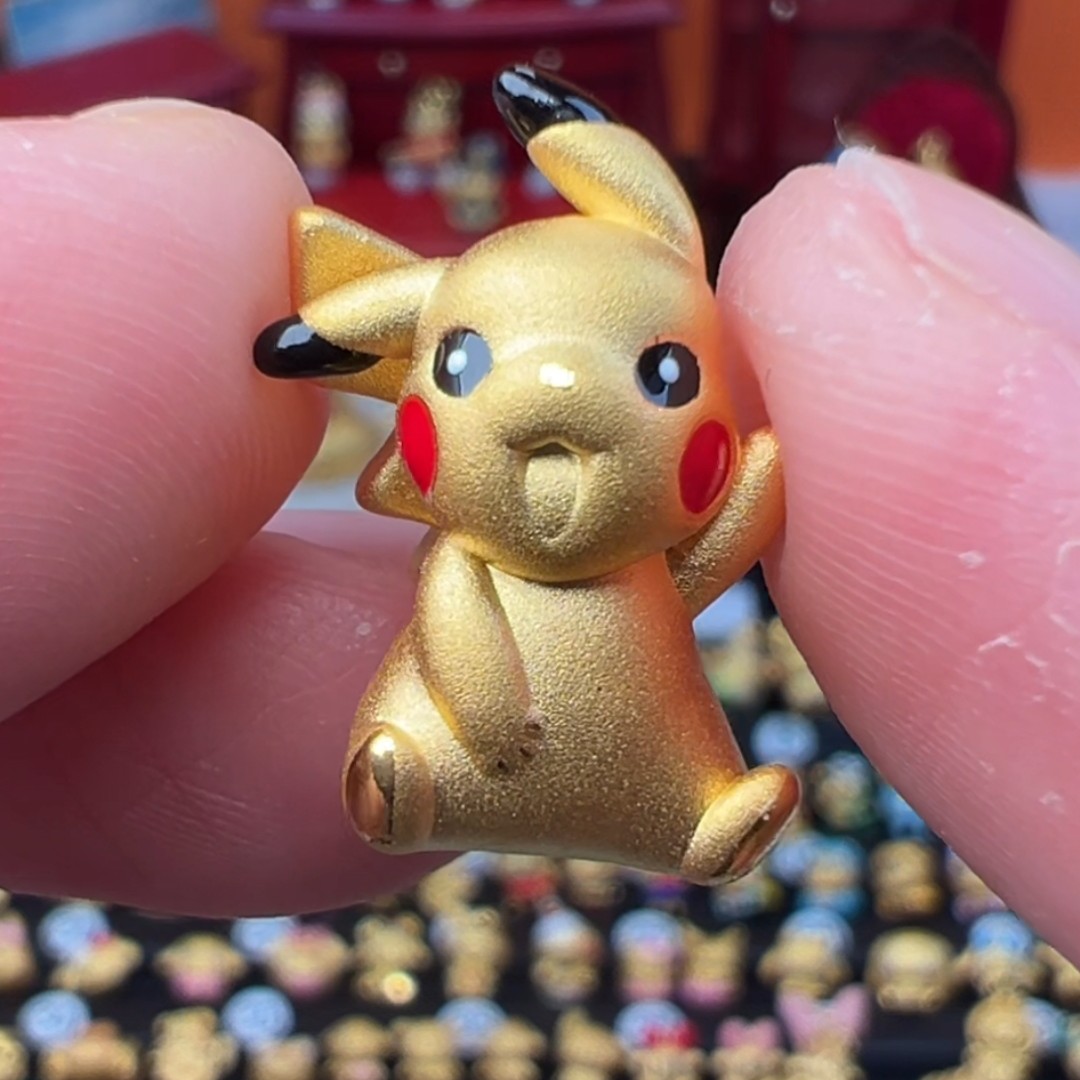 足金999黄金神奇宝贝转运宝可梦皮卡丘