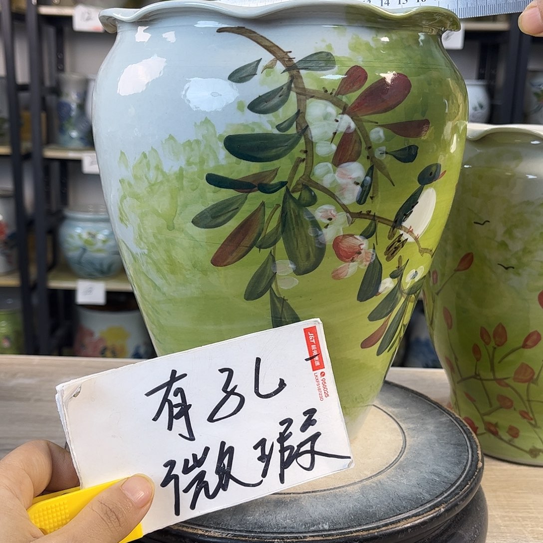 罐大***梦1xc景德镇陶瓷花盆