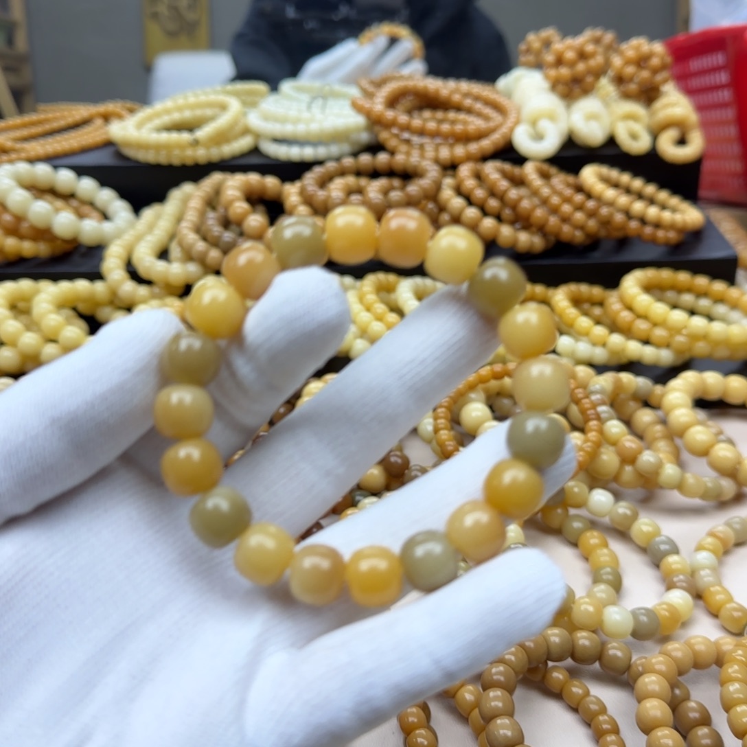 手串菩提根/象牙果11.12 5年 鬼工