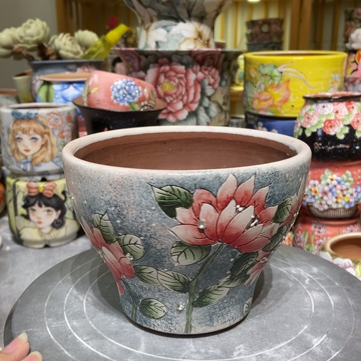 景德镇艺术手绘作品