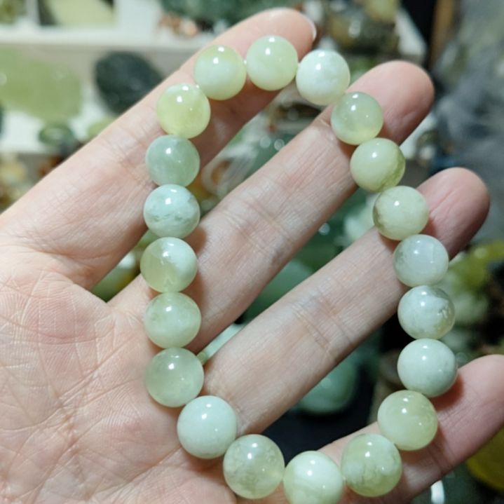 岫玉手串款式未镶嵌