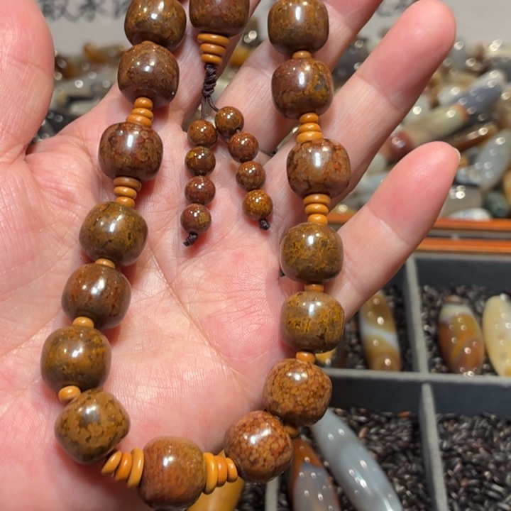 玛瑙/玉髓散珠_HEIMORI 天然天珠