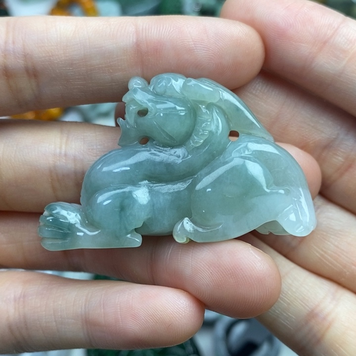 颈饰未镶嵌翡翠吊坠