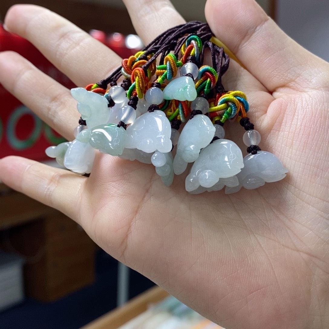 未镶嵌挂件翡翠多样性发单件