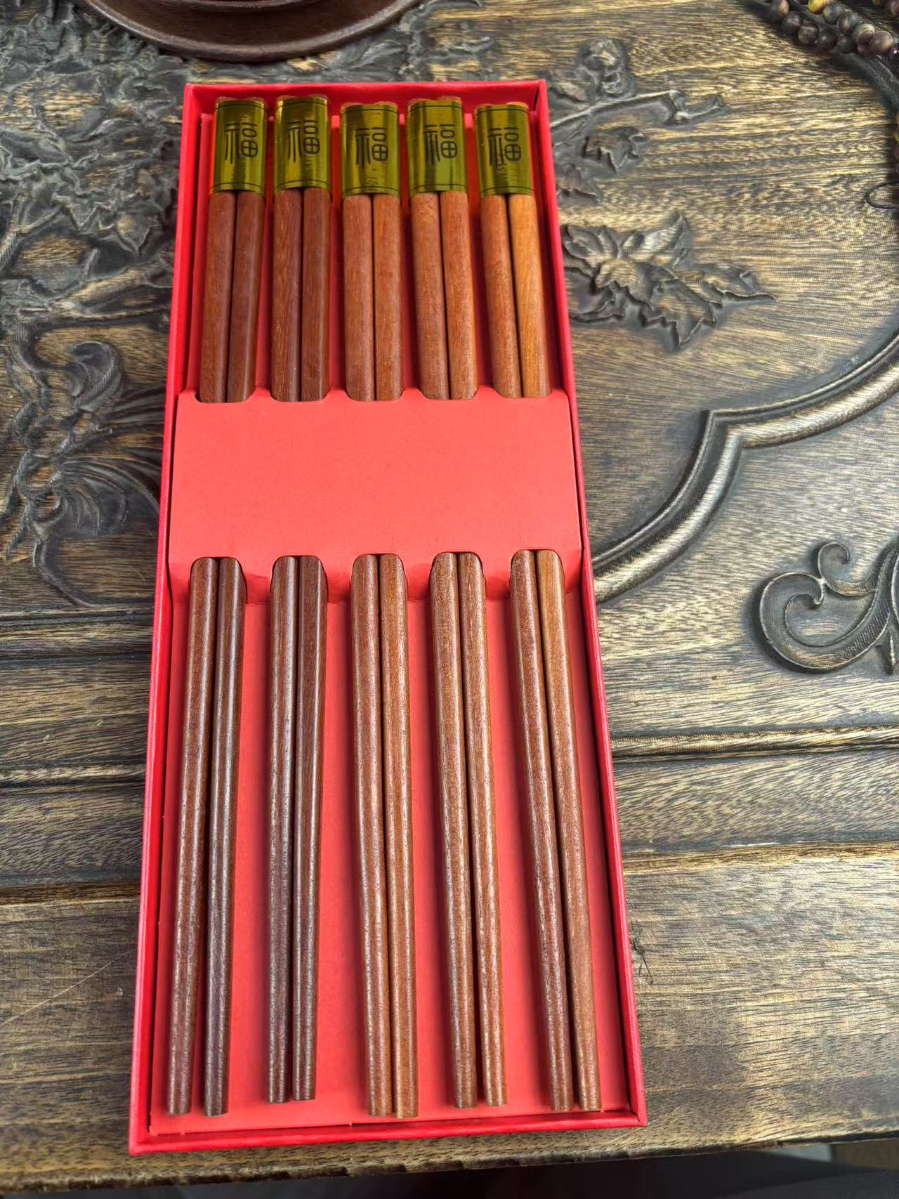 福筷一套滴血莲花菩提