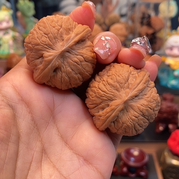 不***字文玩核桃吊坠核桃