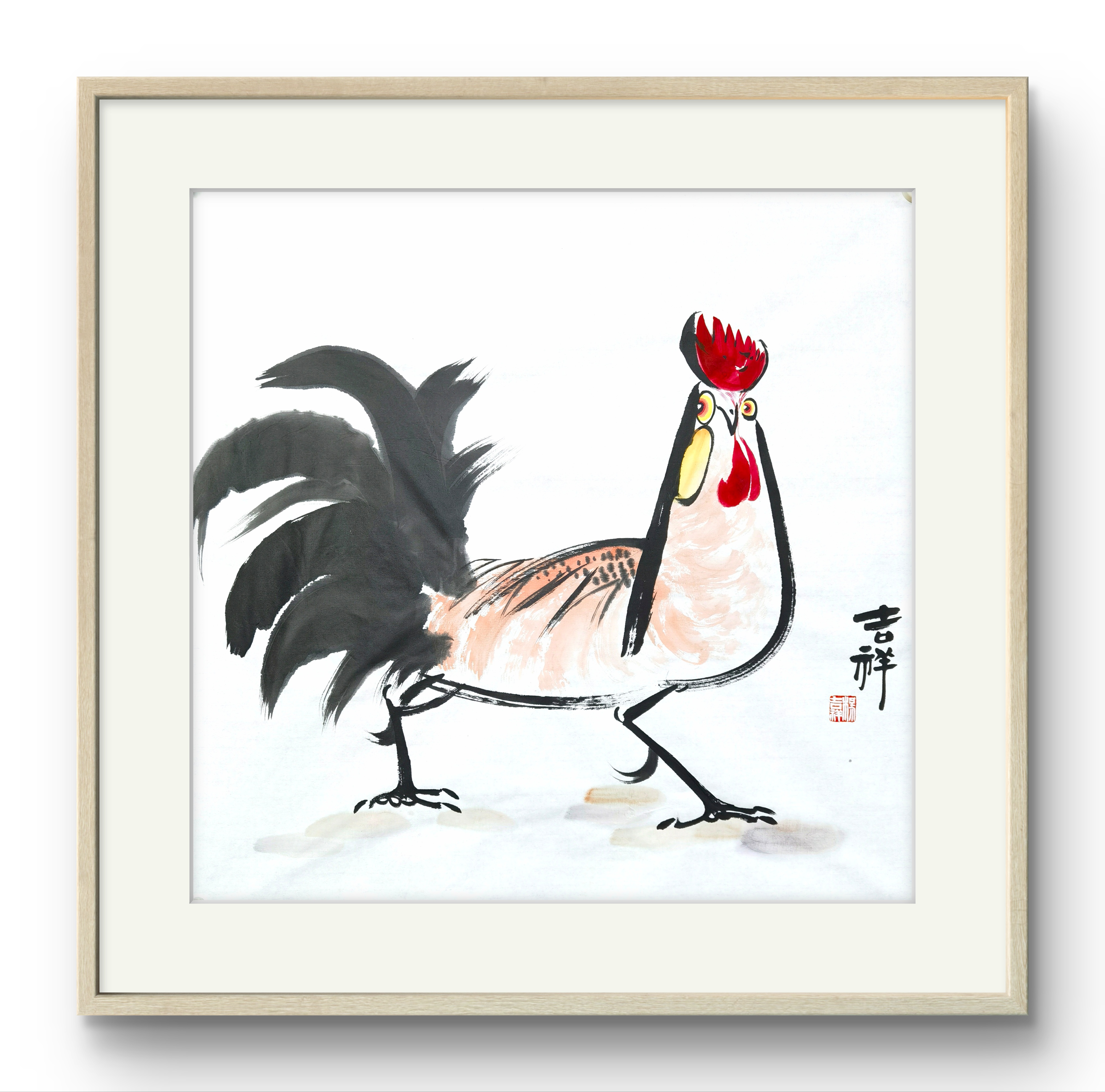 大吉祥装饰福利鸡