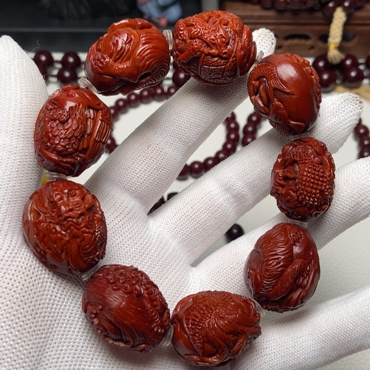 核桃手串/手链Z*z橄榄核手串