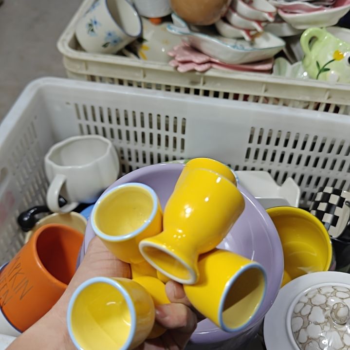 欧式，陶瓷餐具杯碗盘微瑕介意慎拍