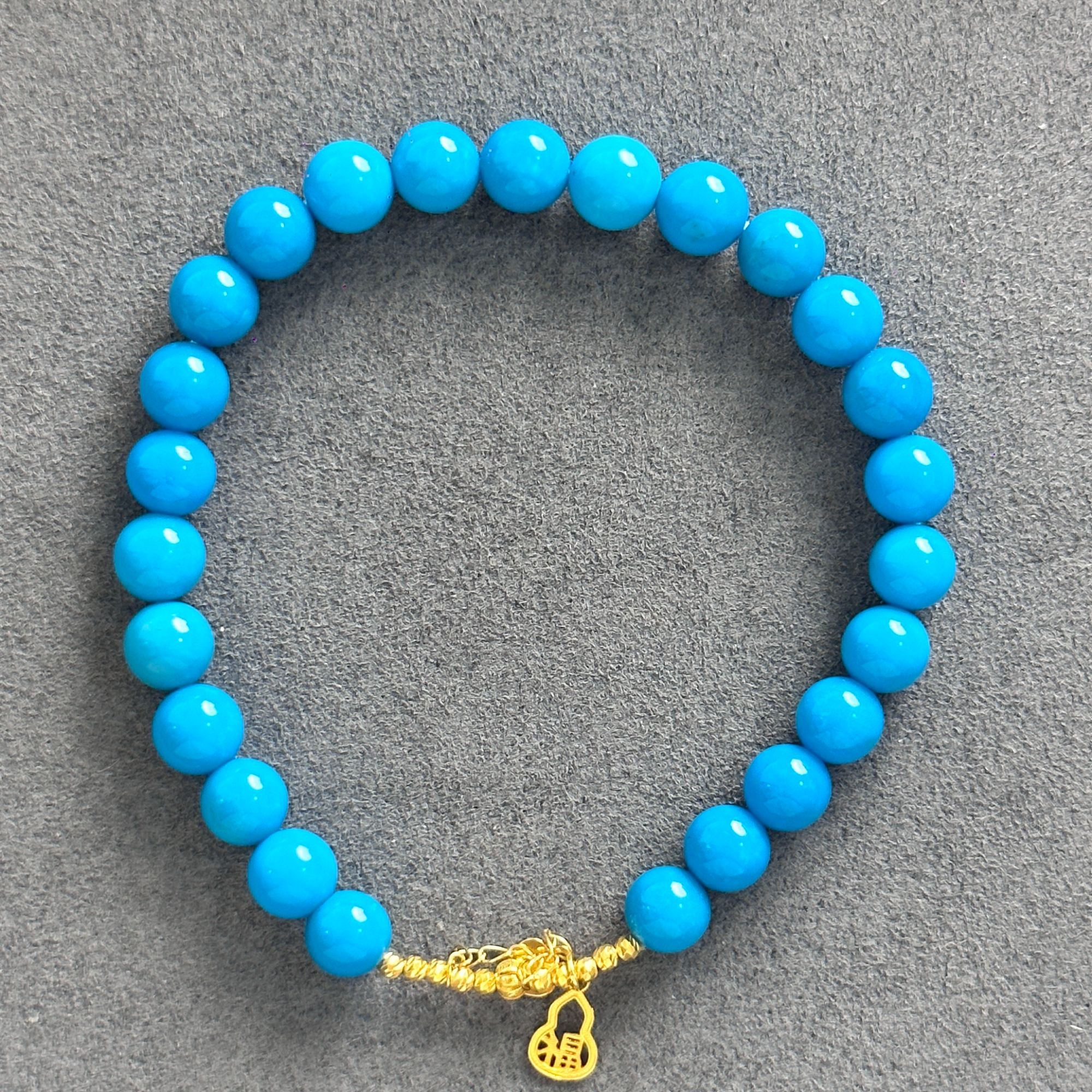 【米迦珠宝】18K金天然美松6mm手串