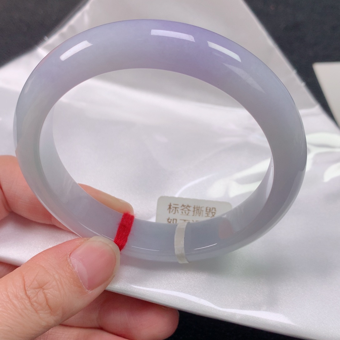 未镶嵌手镯翡翠缅甸天然翡翠手镯61