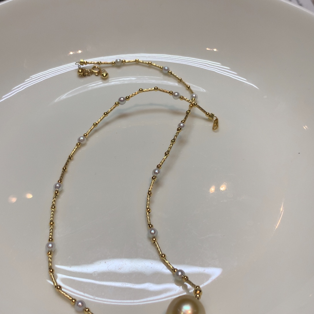 海水珍珠颈饰未镶嵌