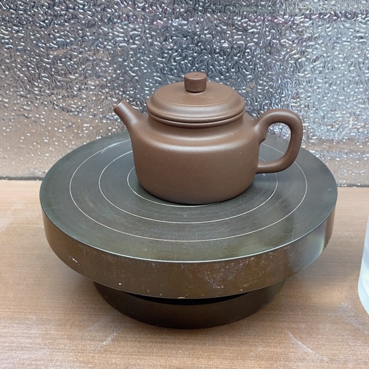 紫砂茶壶高*原矿四号井底槽清德钟壶内出水孔微瑕优惠走单不退换