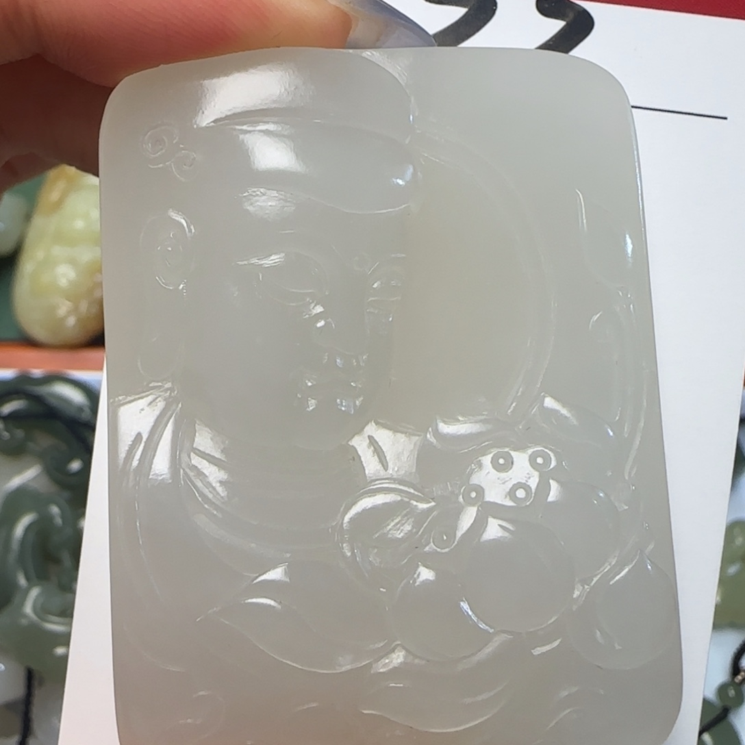 手链未镶嵌和田玉（糖玉）33