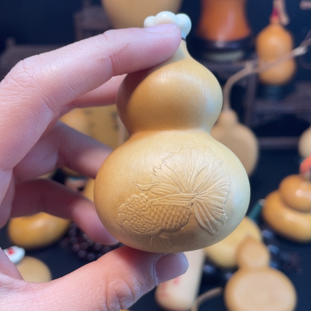 金鱼押花葫芦葫芦