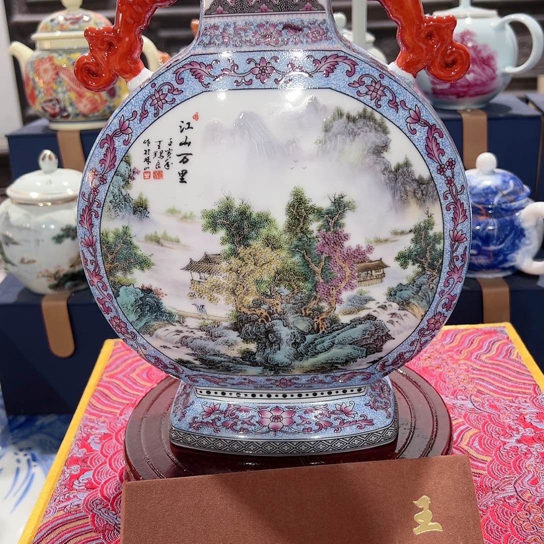 摆件陶景德镇陶瓷摆件