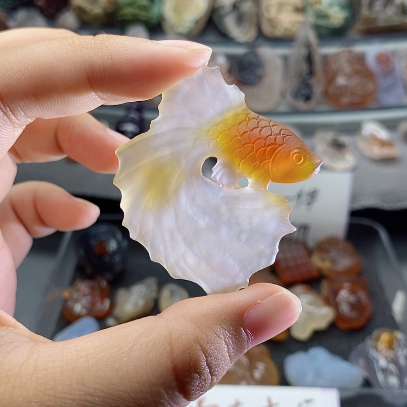 【闪购商品】未镶嵌吊坠定制玛瑙