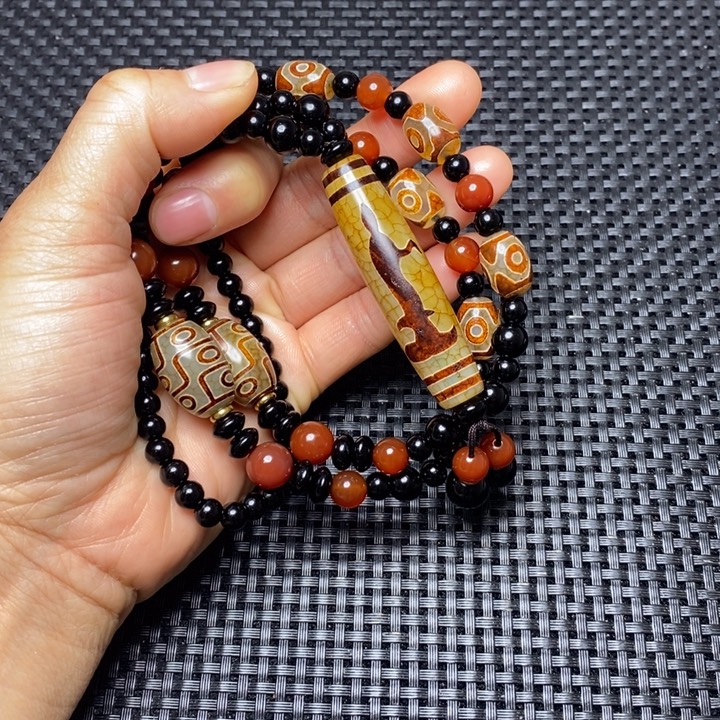 我***习玛瑙/玉髓未镶嵌手链