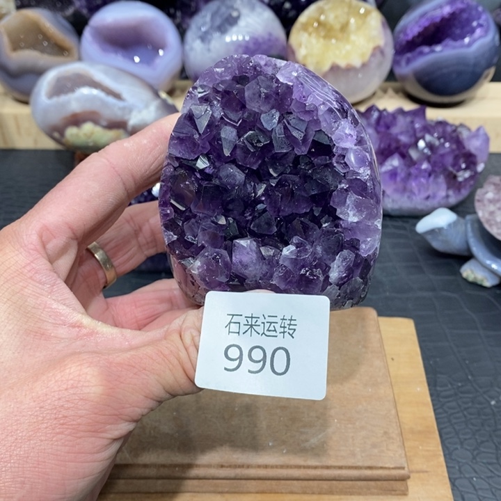 紫晶未镶嵌大型摆件（非配饰）