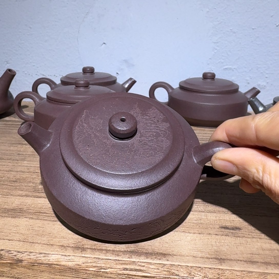 紫泥茶壶天青135毫升左右