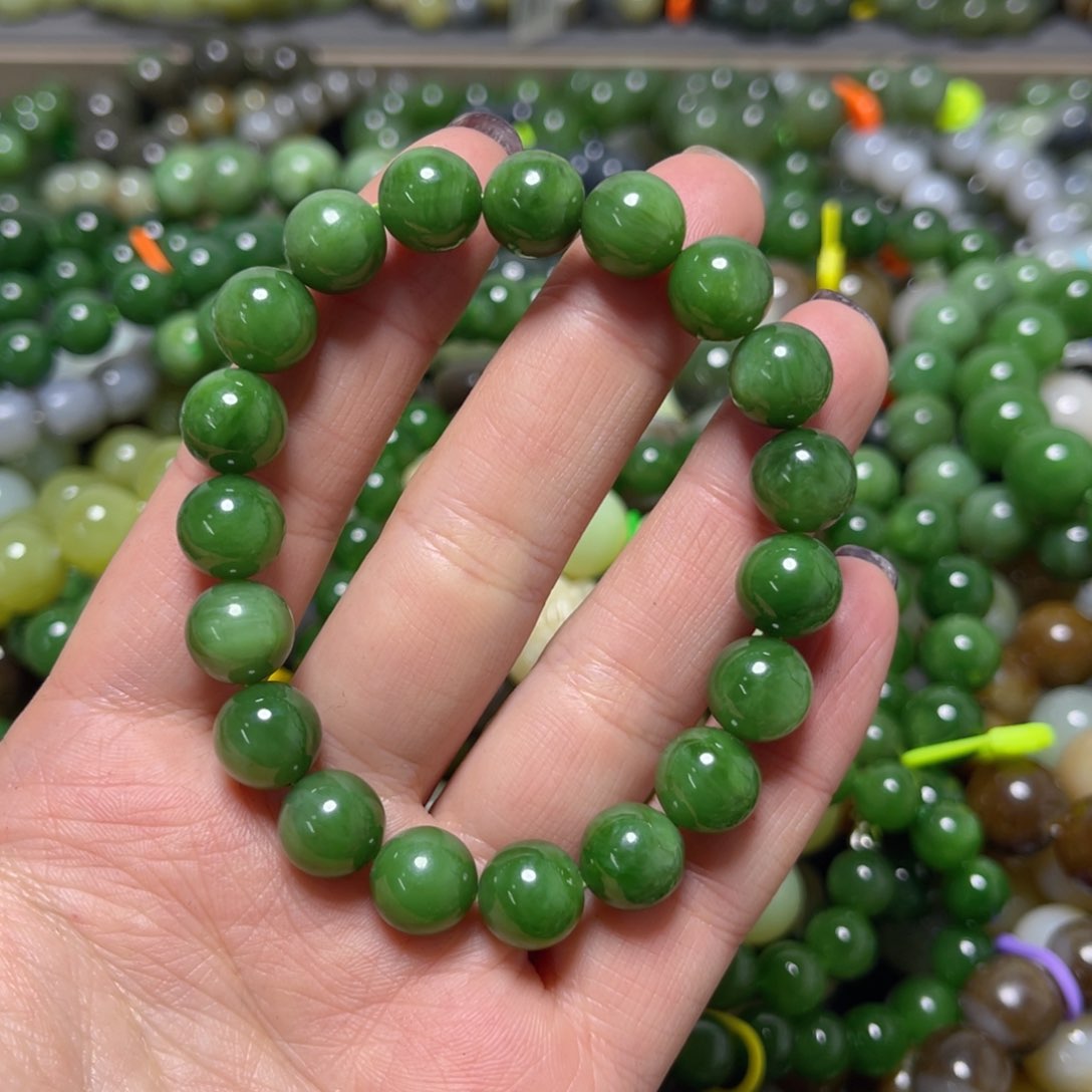 和田玉手链未镶嵌