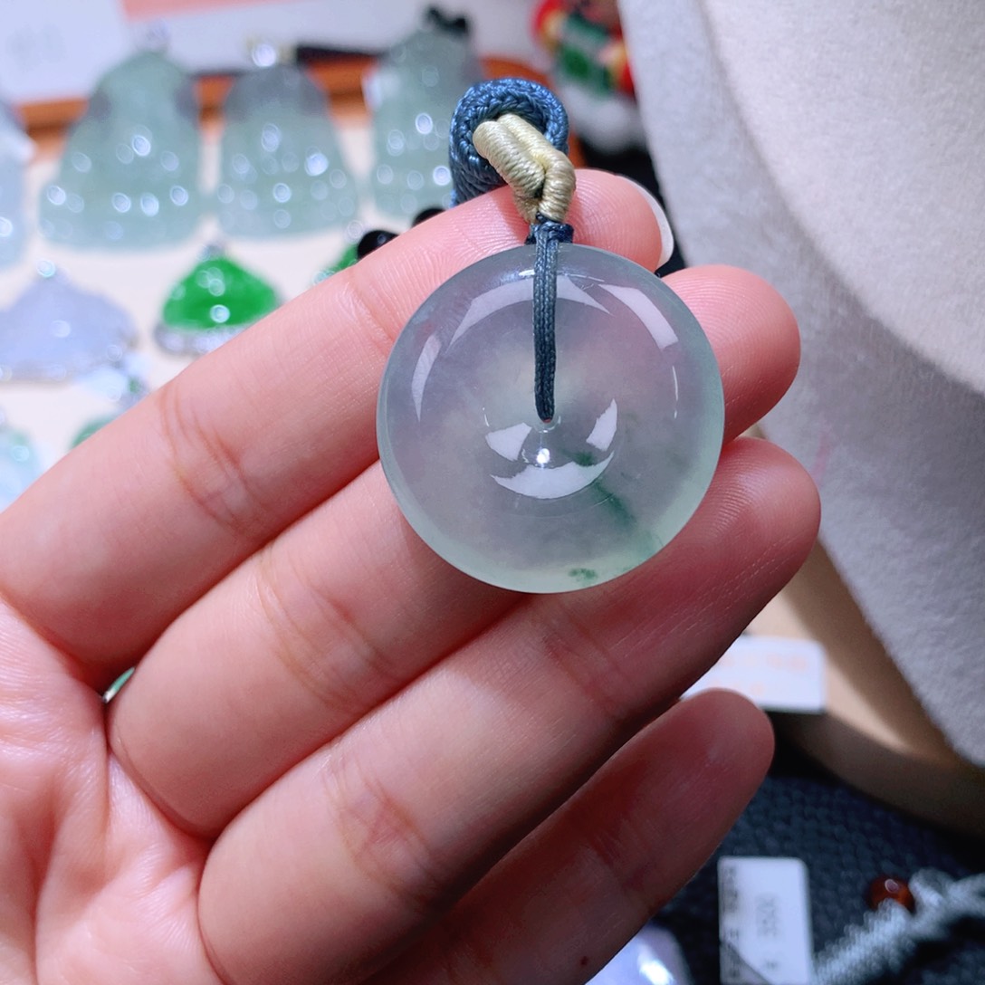 颈饰未镶嵌翡翠扣子27.2*6.1