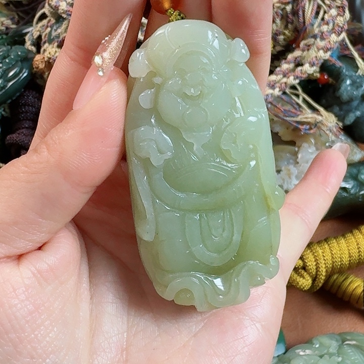 和田玉把件未镶嵌