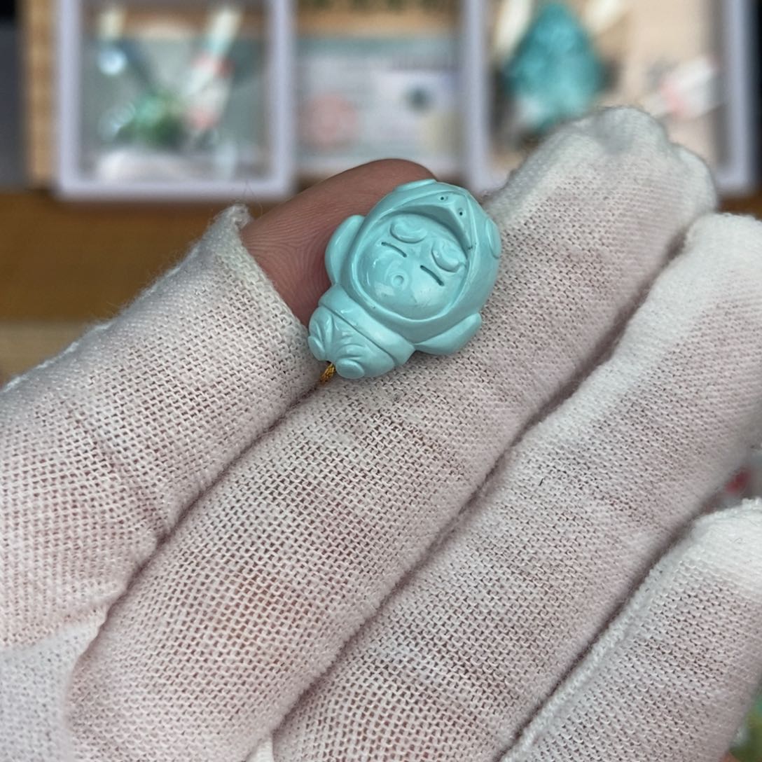 绿松石珠宝奇石未镶嵌